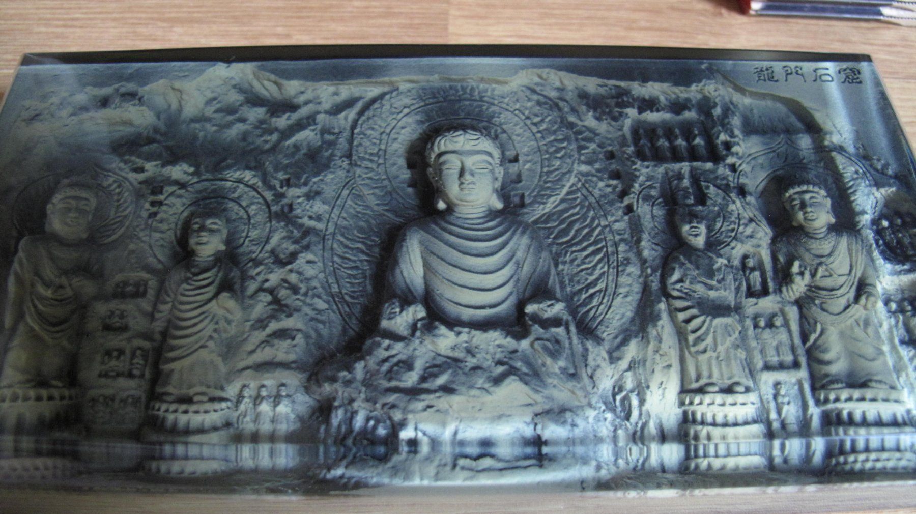 Sculture & Statue: Longmen Grotten 3D Skulptur – Usato da Berg TG venduto da Volker-Kampfgarten 2