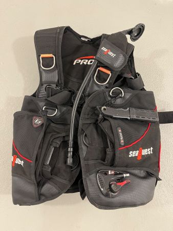 SeaQuest Tauchweste Pro QD i3 Grösse M/L - Top Zustand!