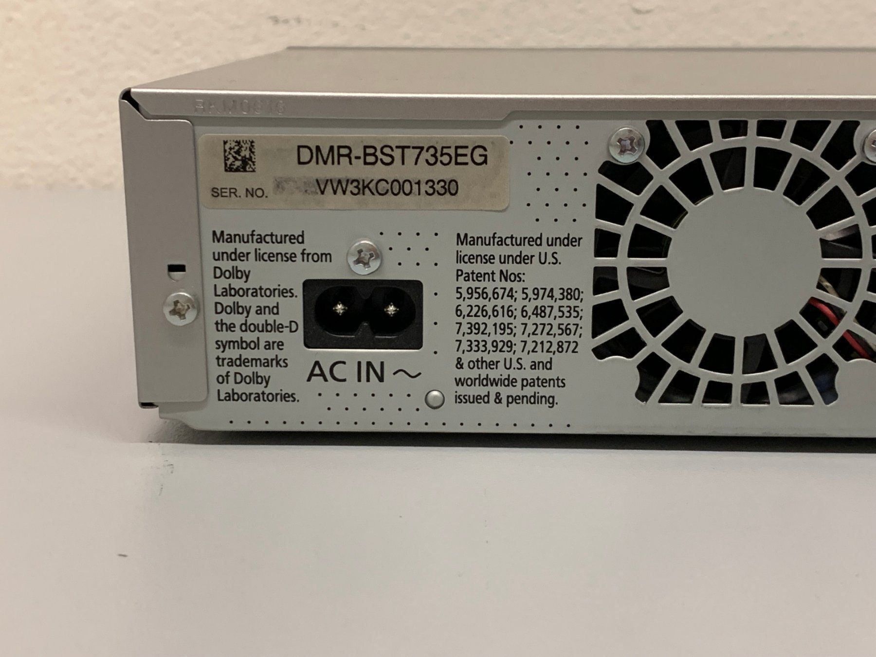 Panasonic Lettore multimediale & Streamer: Panasonic Blu-Ray Recorder DMR-BST735 – Nuovo (secondo la descrizione) da Hochdorf venduto da av-electronics 5