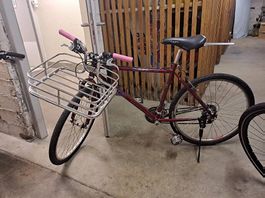 Fahrrad mit Korb