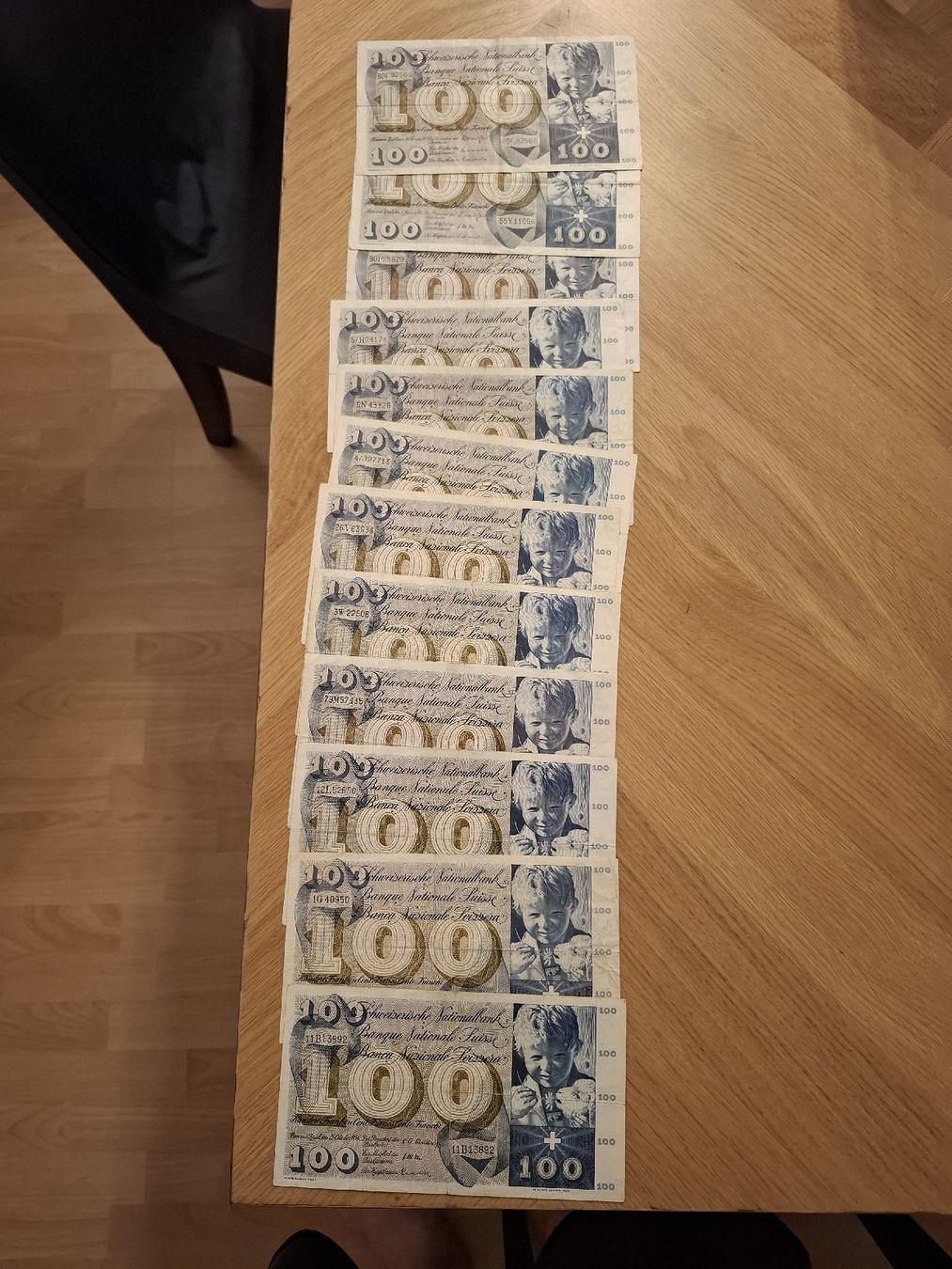 Banconote: Alte 100 franken noten  – Usato da Arth venduto da luc_85vg