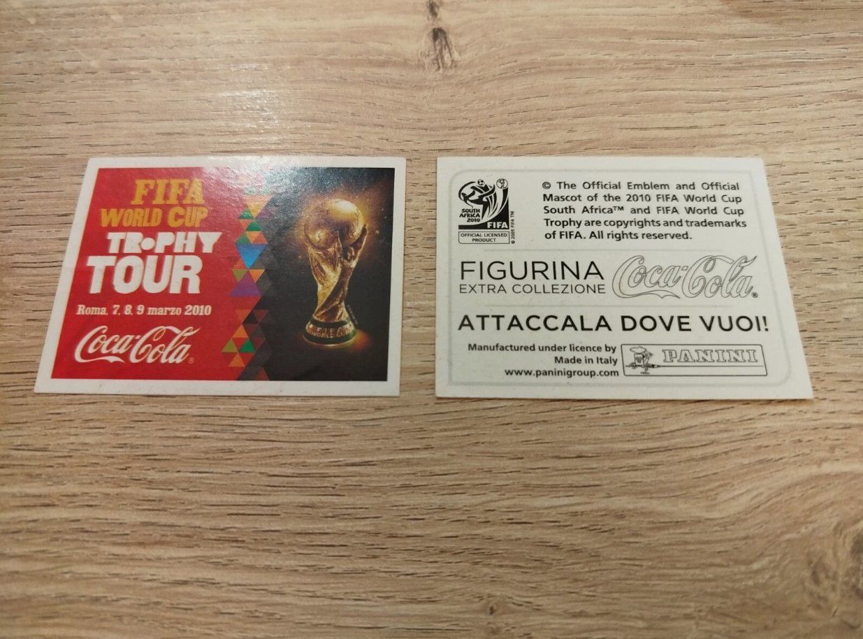 Panini Sammelbilder & Trading cards: 2010 panini wm 2010 extra sticker coca cola trophy – Neu (gemäss Beschreibung) aus Oberglatt ZH von paninistickersworld