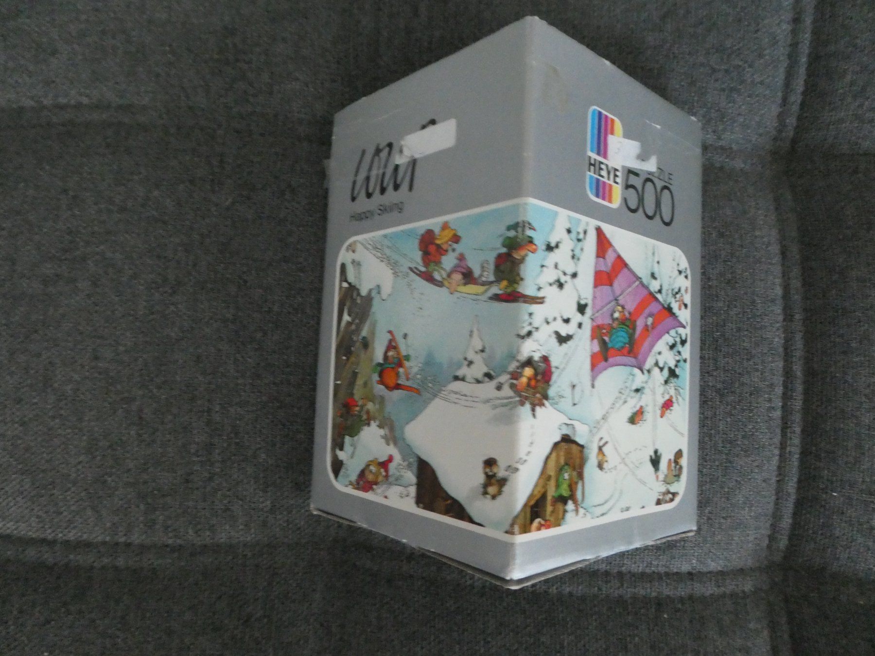 Heye Puzzles: Happy Skiing Heye-Puzzle 500 Teile – Gebraucht aus Steinhausen von Aktion