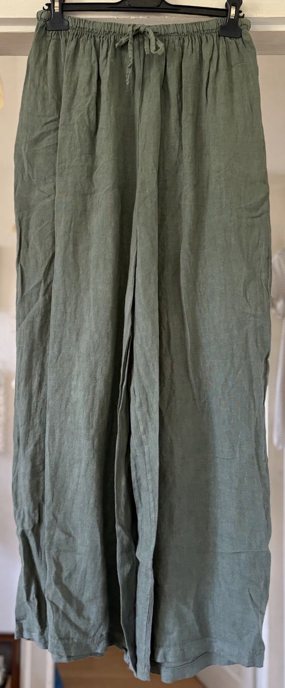 Pantaloni: PANTALONS EN LIN! M – Nuovo e nell'imballaggio originale da Locarno venduto da NicoNion
