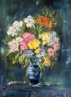 Gemälde Blumenstrauss in Vase