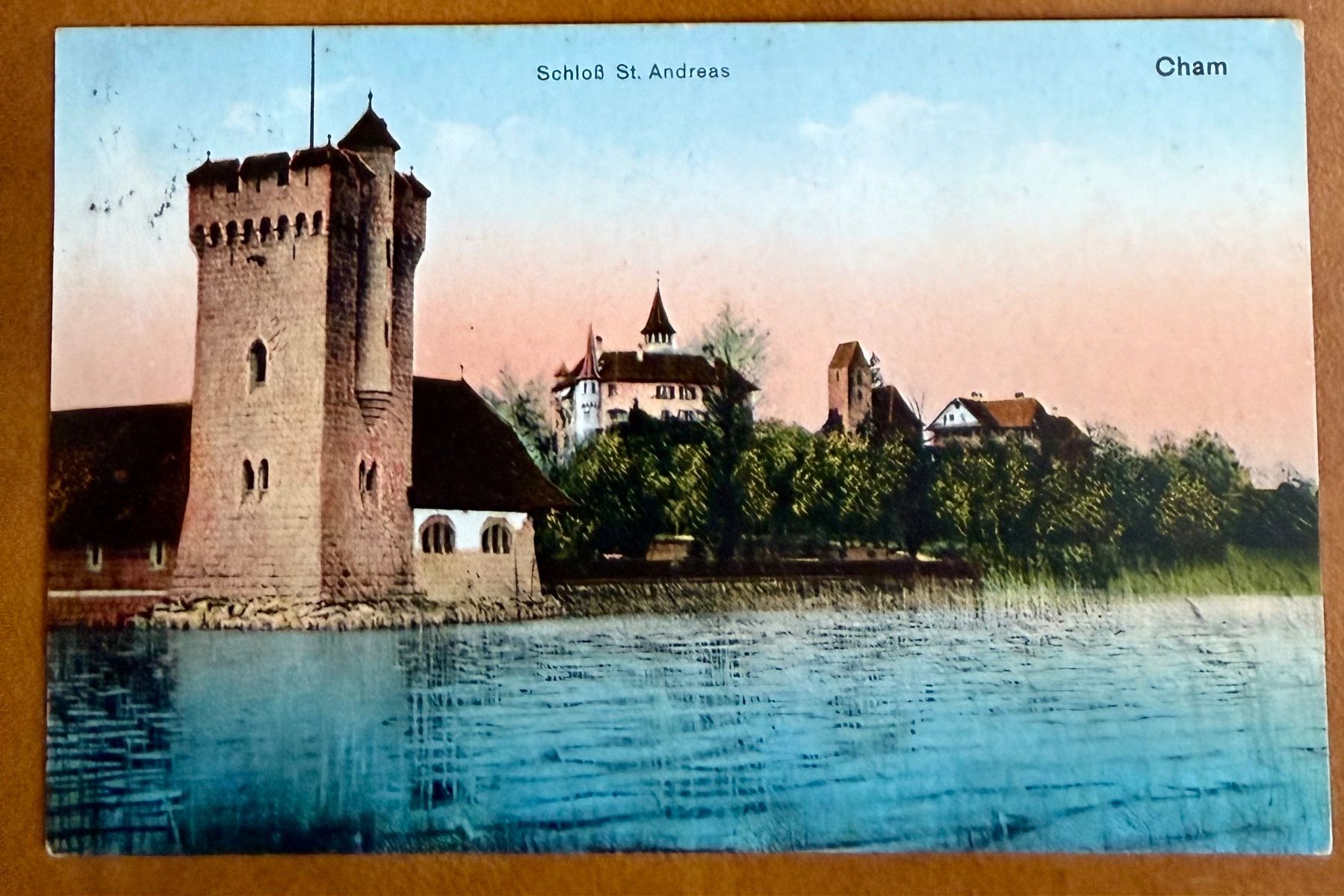 Cartes postales: Cham - Schloss St. Andreas - 1915 – D'occasion à Lutry par Ediego