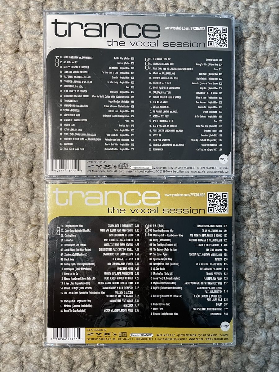CD: 2x trance the vocal Session – Nuovo (secondo la descrizione) da Reinach AG venduto da trigger7811 1