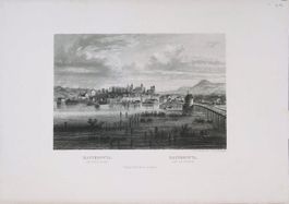 Rapperswil Stahlstich von Ringger