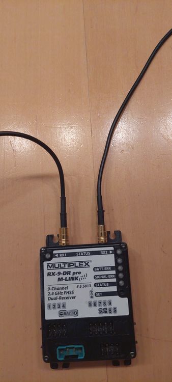 Empfänger Multiplex RX-9-DR pro M-Link 9 Kanal (Gebraucht) in Obernau ...