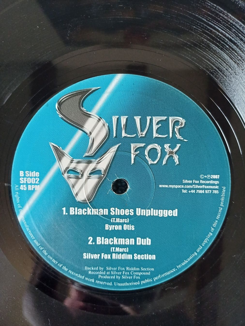 Dischi in vinile: Byron Otis "Blackman shoes" 10" – Usato da Begnins venduto da Drastic-Sound 3
