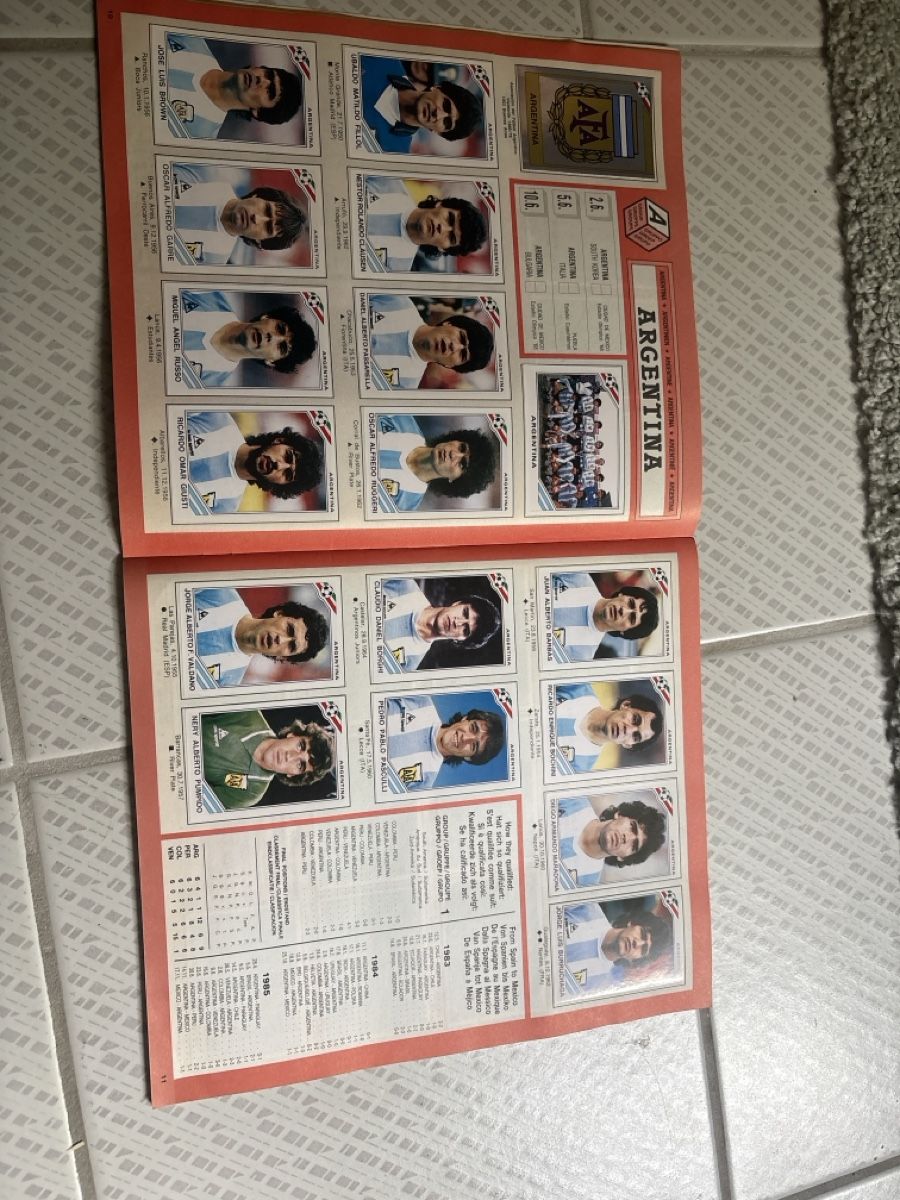 Panini Album: Panini WM Mexico 86  – Usato da Geroldswil venduto da Fiury 2