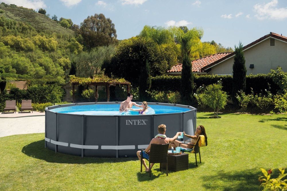 Intex Schwimmbad: INTEX IXTR 549x132cm Traumpool 2020Model – Neu und originalverpackt aus Wynau von Intexpool24 4