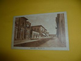 RARITÄT AK ITALIEN KOLONIE ERITREA ASMARA VIA MARTINI