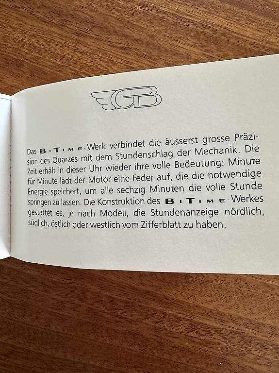 Uhren: BITIME COLLECTION Created by Gianni Bulgari – Gebraucht aus Bern von paolobuero 4