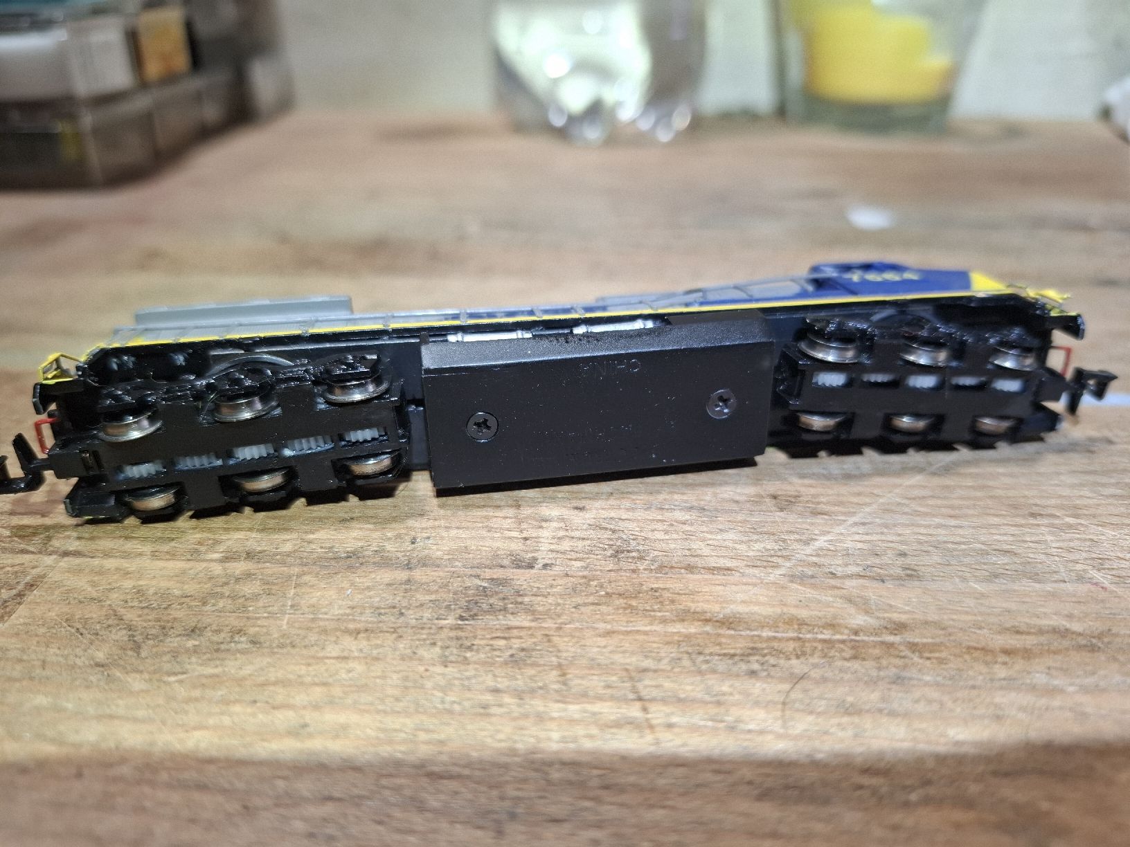 Modellini di ferrovie: Spur N Diesellok CSX 7664 – Usato da Flaach venduto da maniv6 2