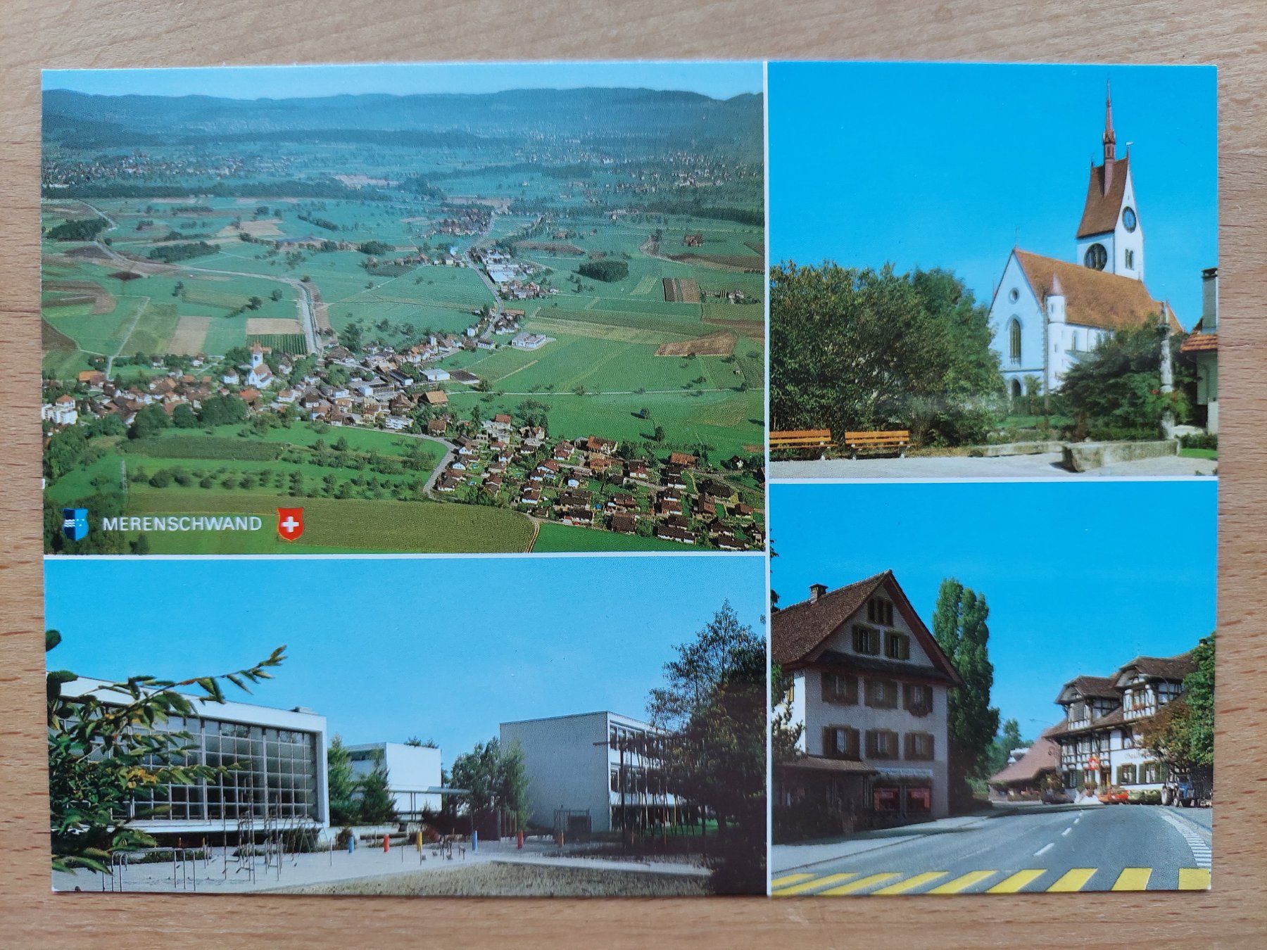 Ansichtskarten: AK Merenschwand gestempelt 12.11.01 – Gebraucht aus Obfelden von Foto_Bild_Kunst_Buch