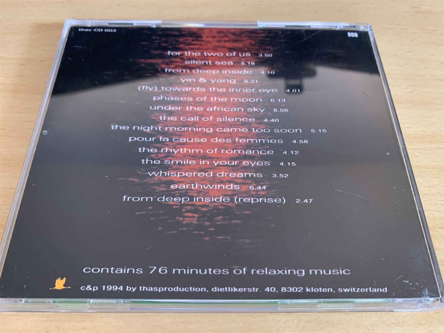 CD: Back To Earth – From Deep Inside – Usato da Rikon im Tösstal venduto da Alpenmutz 1