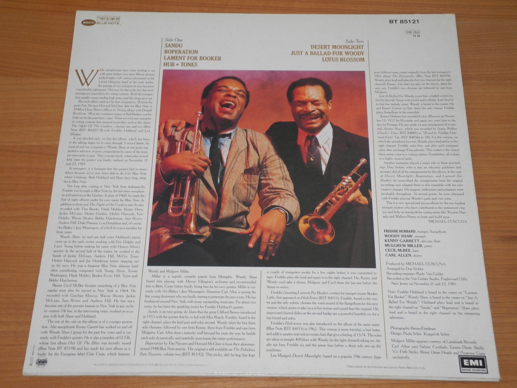 Dischi in vinile: FREDDIE HUBBARD / WOODY SHAW: DOUBLE TAKE - BLUE NOTE – Nuovo (secondo la descrizione) da Fahrwangen venduto da Swirl2 1