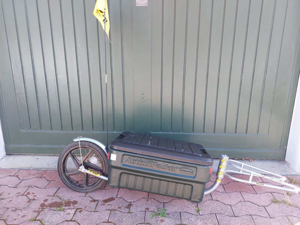 Einrad Veloanhänger mit Kunststoffbox BOB COZ Kaufen auf Ricardo