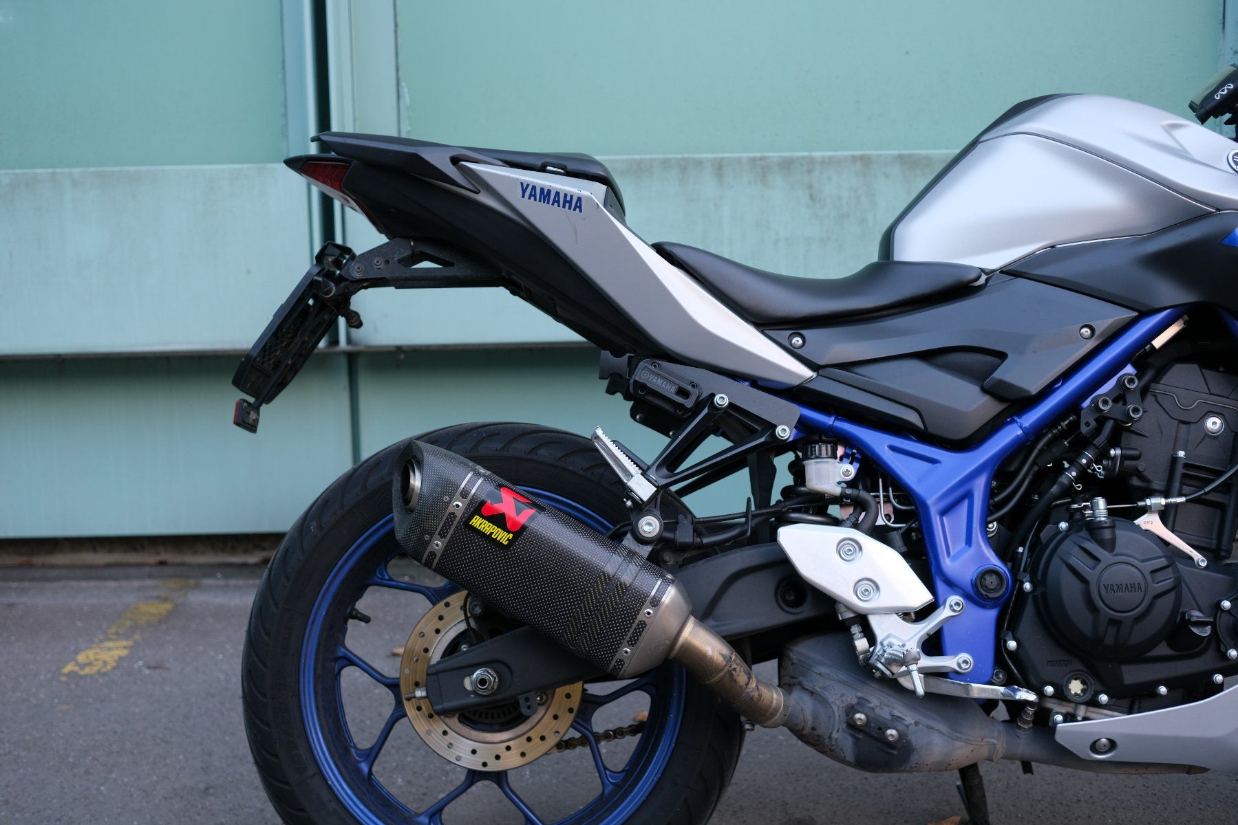 Yamaha Strada: FRISCH AB MFK: Yamaha MT-03 ABS mit Akrapovic – Usato da Bern venduto da a.n.tysn 4