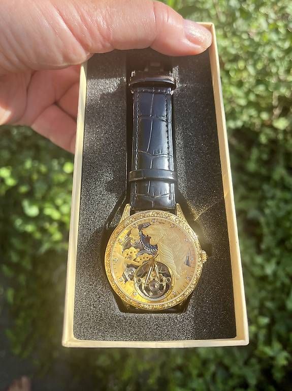 Uhren: Uhr mit Mondphase und Tiger – Gebraucht aus Bern von KarinaBE 2