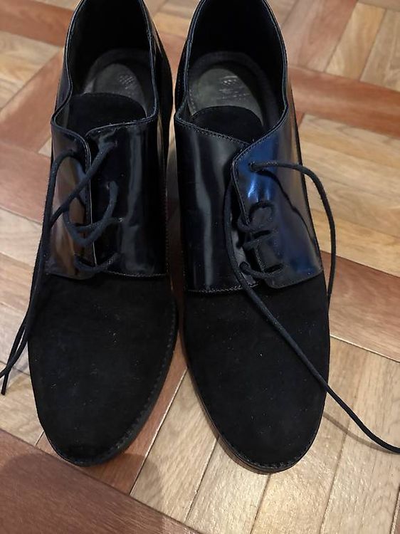 NAVYBOOT CHAUSSURE DAME femme à talon ESCARPIN taille 36 cuir ITALY SWISS SHOES