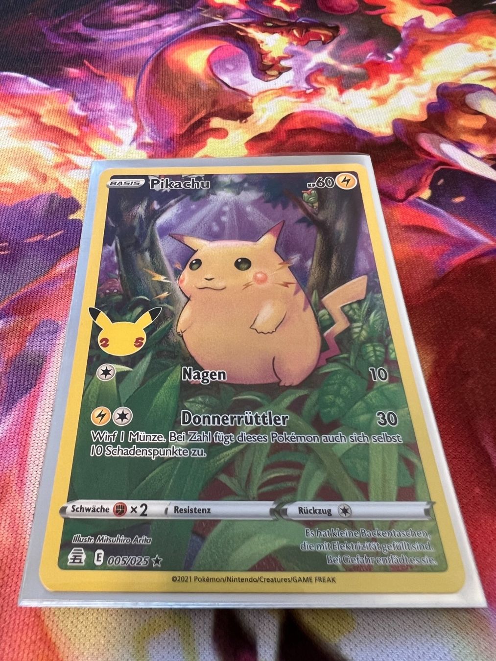 Pokémon Carte collezionabili: Pikachu (CEL 005) / -DE- / Celebrations – Nuovo (secondo la descrizione) da Bülach venduto da CherryBlu