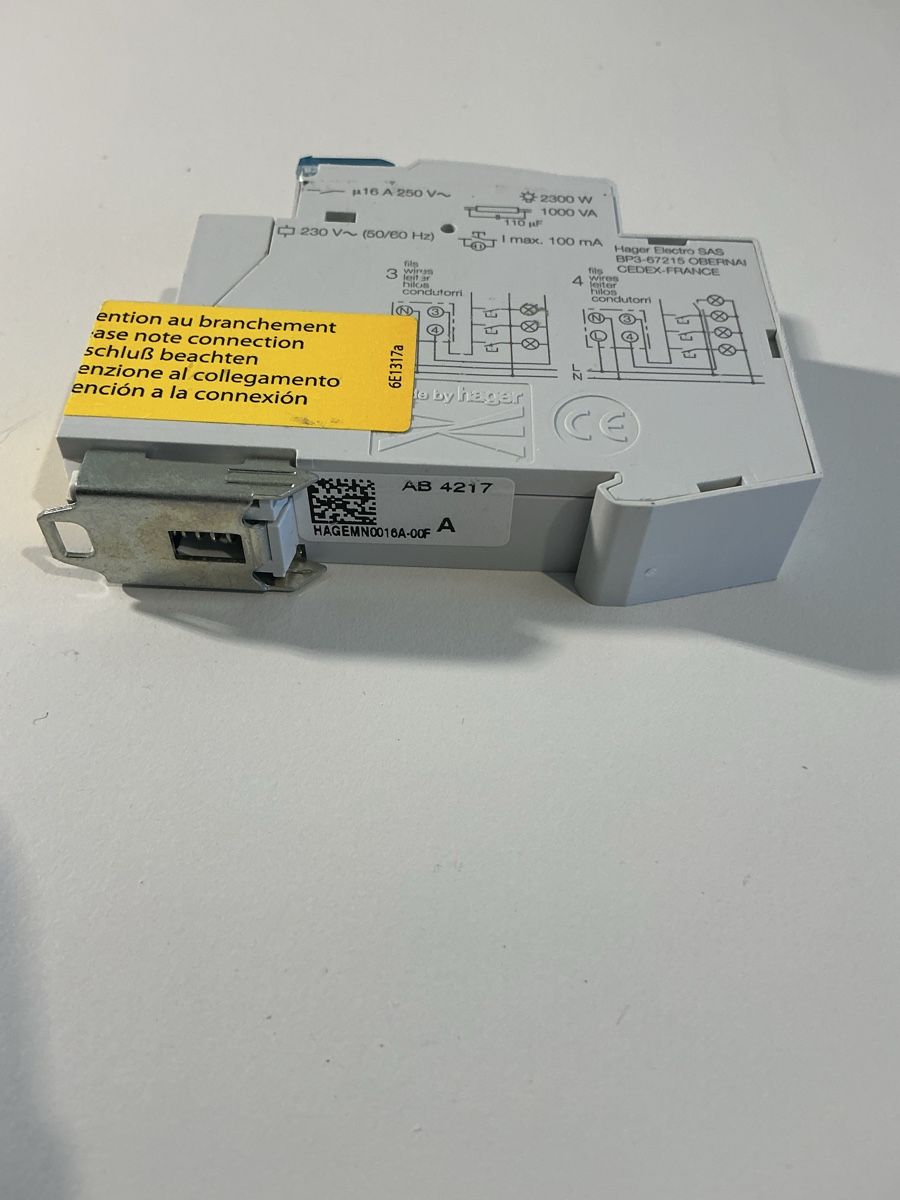 Hager Componenti elettronici: Hager Zeitschaltmodul EMN001 neu – Nuovo (secondo la descrizione) da Steffisburg venduto da NeriElektro 2