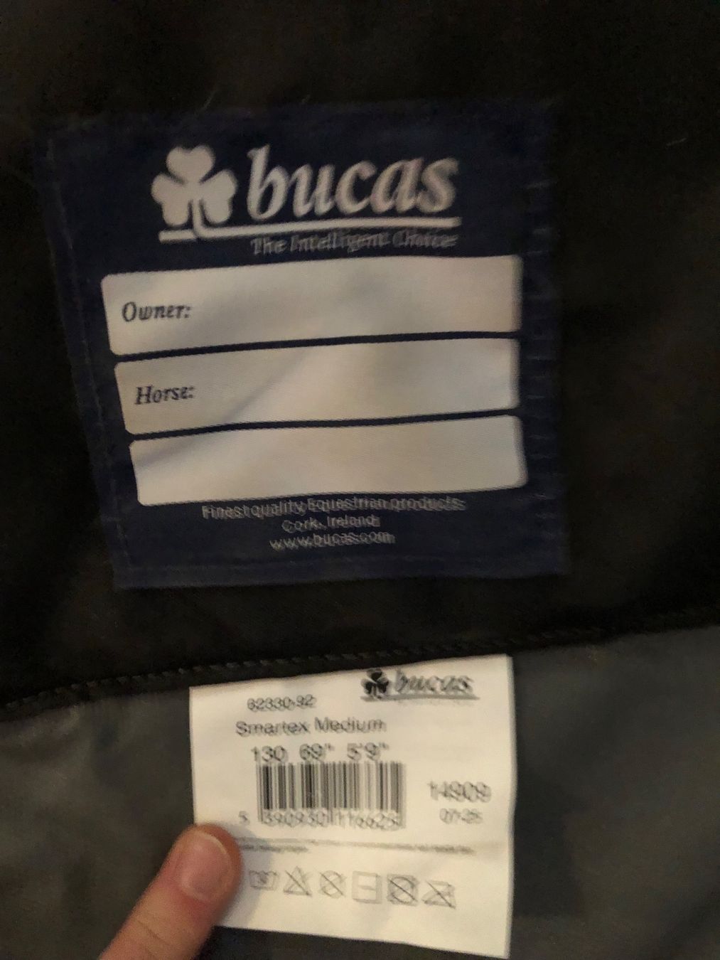 Coperte: Bucas Smartex Medium 150 Fütterung. 130cm lang – Usato da Rheinau venduto da Tramper84 3