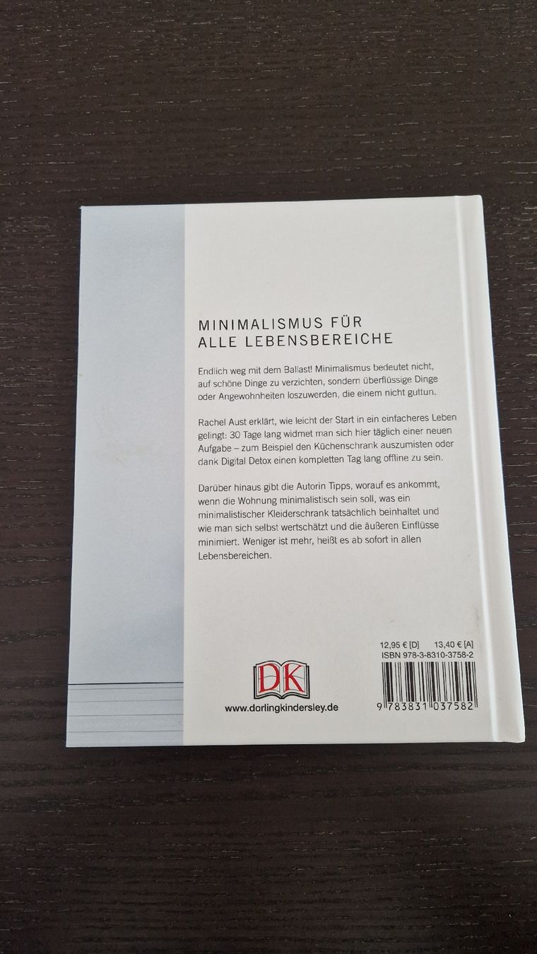 Libri: minimal life - Rachel Aust – Usato da Walenstadt venduto da jan_dcn2 1