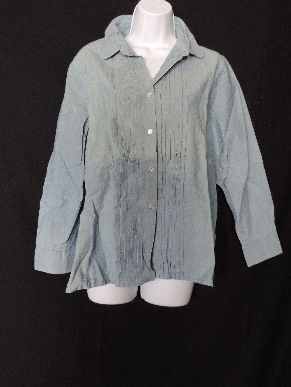 Camicette: chemise jeans bleue claire Pupa – Usato da Genève venduto da Axelle333 2