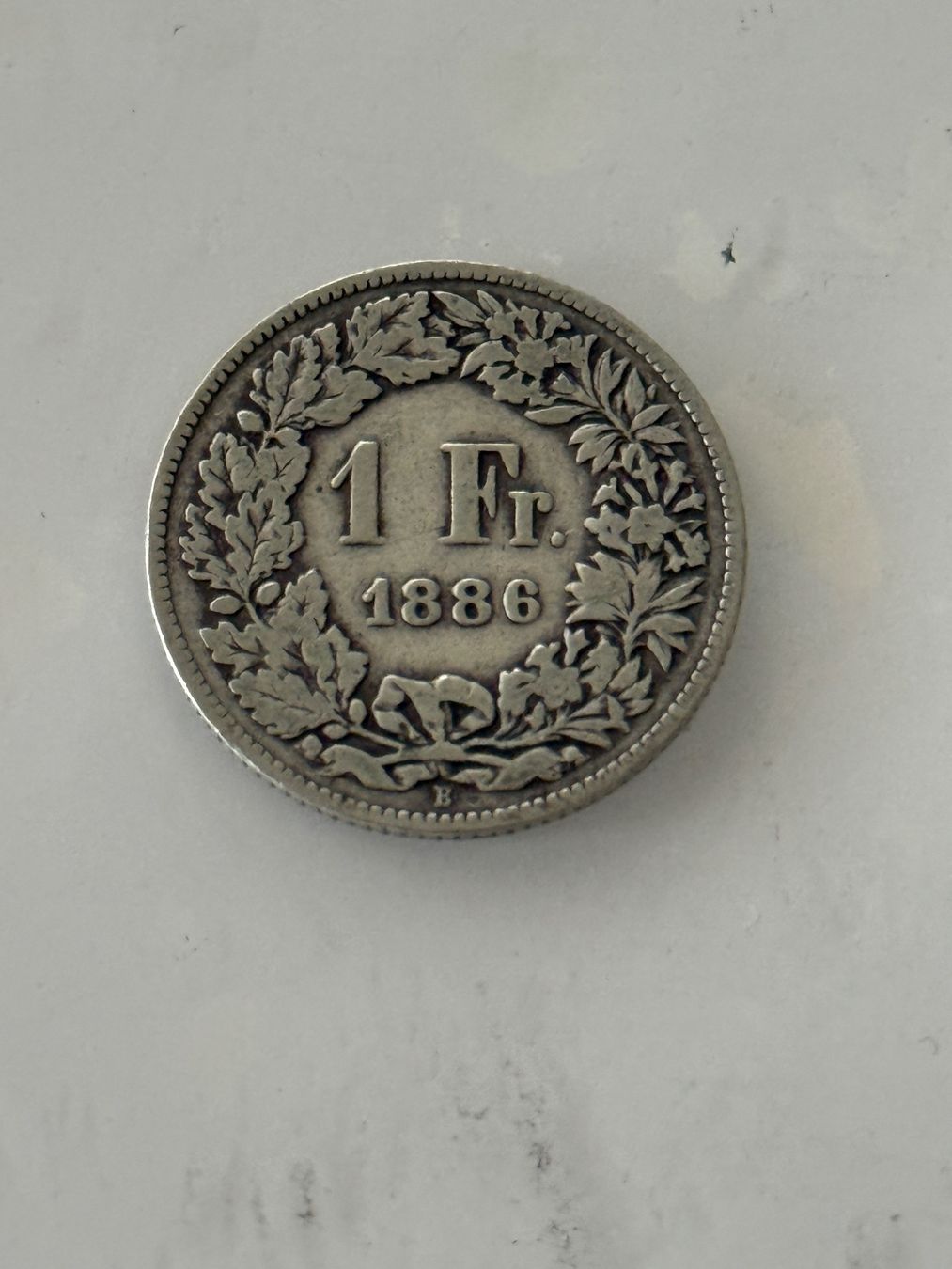 Tutti le monete: 1 Franken 1886  Rar – Usato da Wallisellen venduto da SWISS_SILVER1