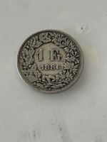 1 Franken 1886  Rar
