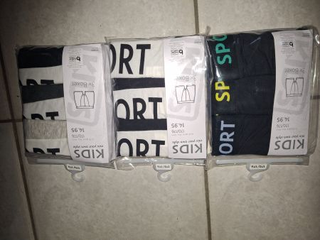 9 Boxer Unterhosen gr 170/176 neu