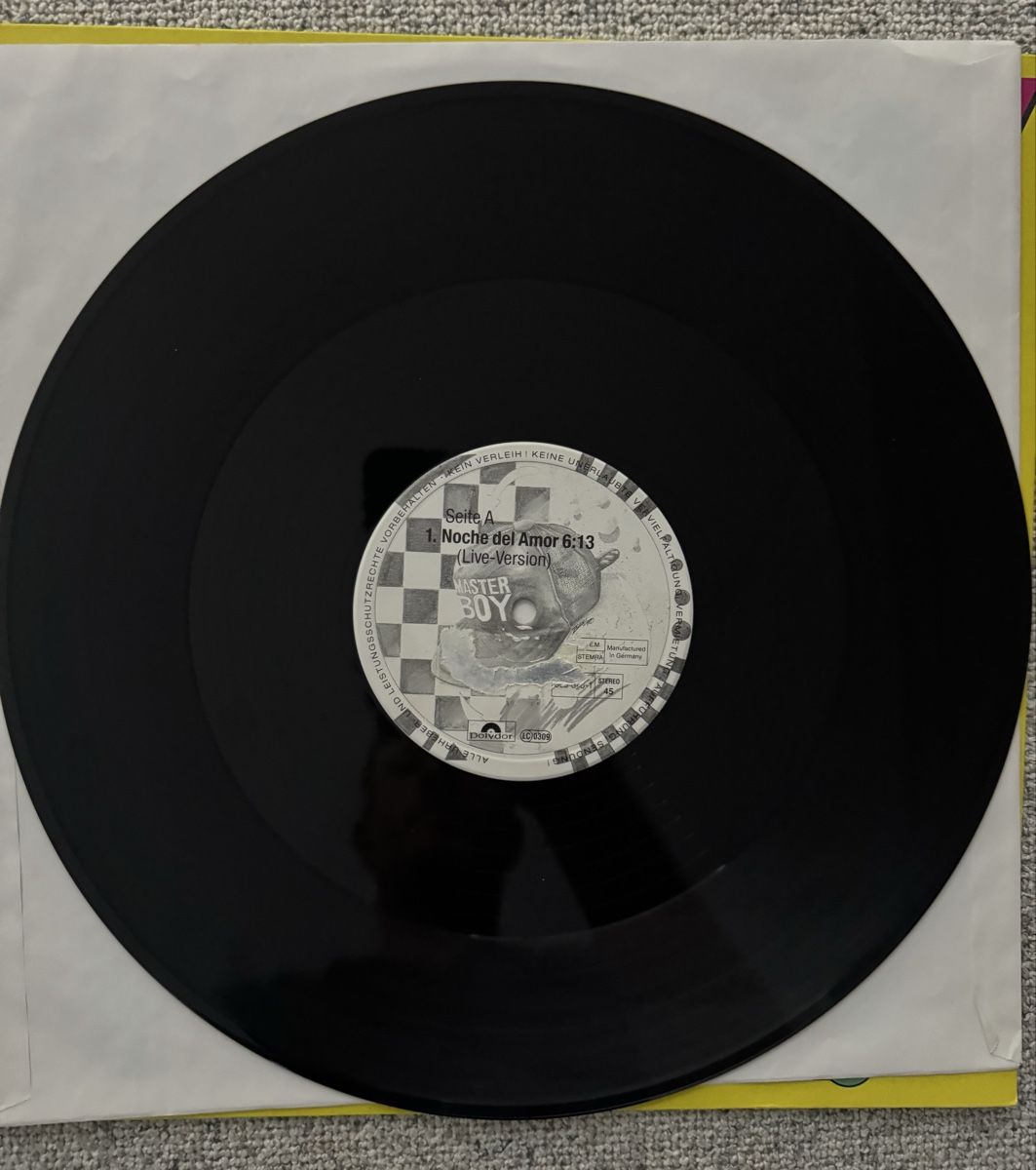 Dischi in vinile: Masterboy - Noche Del Amor - 90s – Usato da Rorbas venduto da BlackstarRecords 2