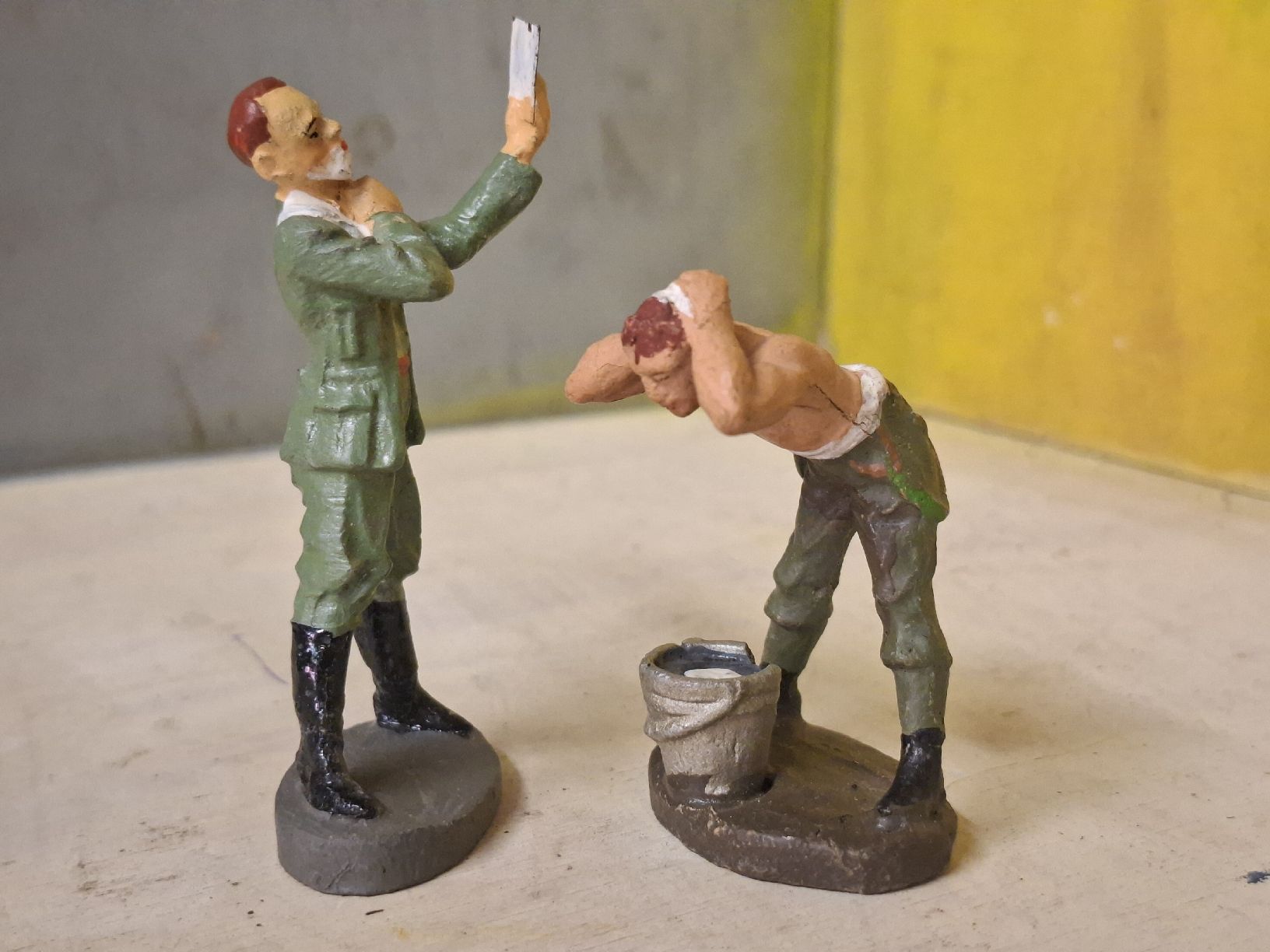 Elastolin Jouets: Soldats aux rétablissements Elastolin – D'occasion à Monthey par Jmbois 2