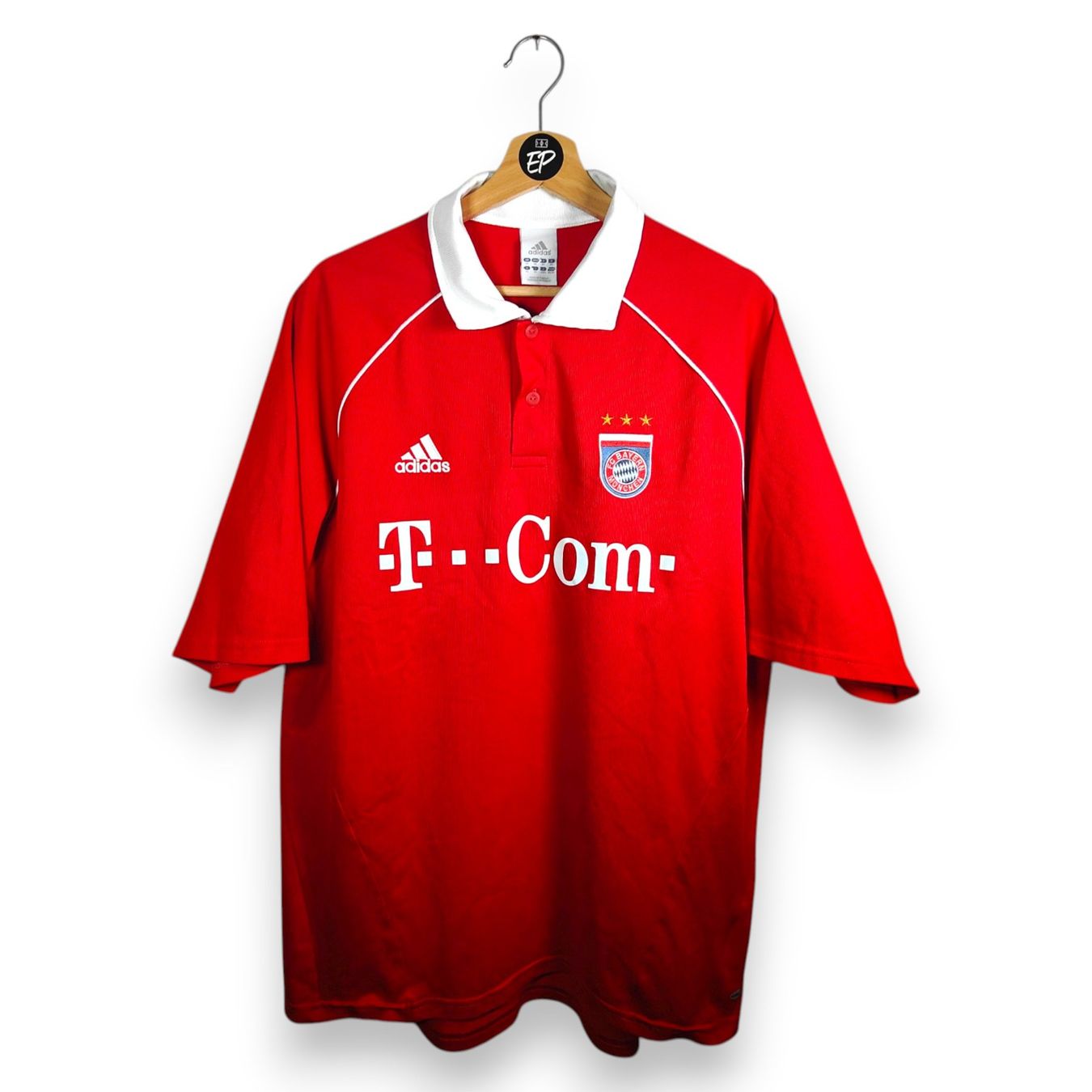 Bayern München Leibchen & Hosen: Original 2005-06 Bayern Munich Home Trikot Ballack – Gebraucht aus Martigny von eternalpitch 1