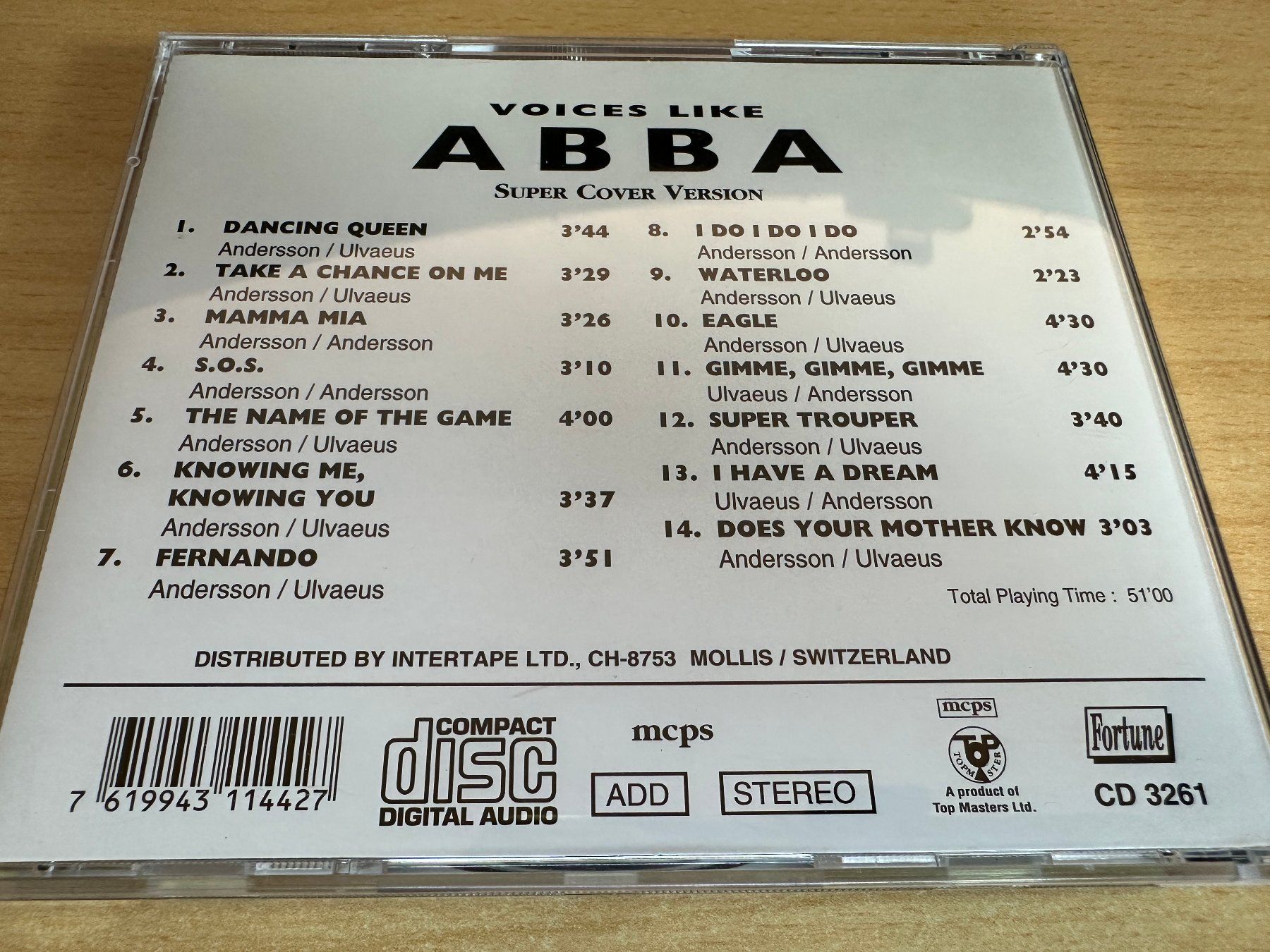 CD: Voices Like ABBA - Super Cover Version – Usato da Rikon im Tösstal venduto da Alpenmutz 1