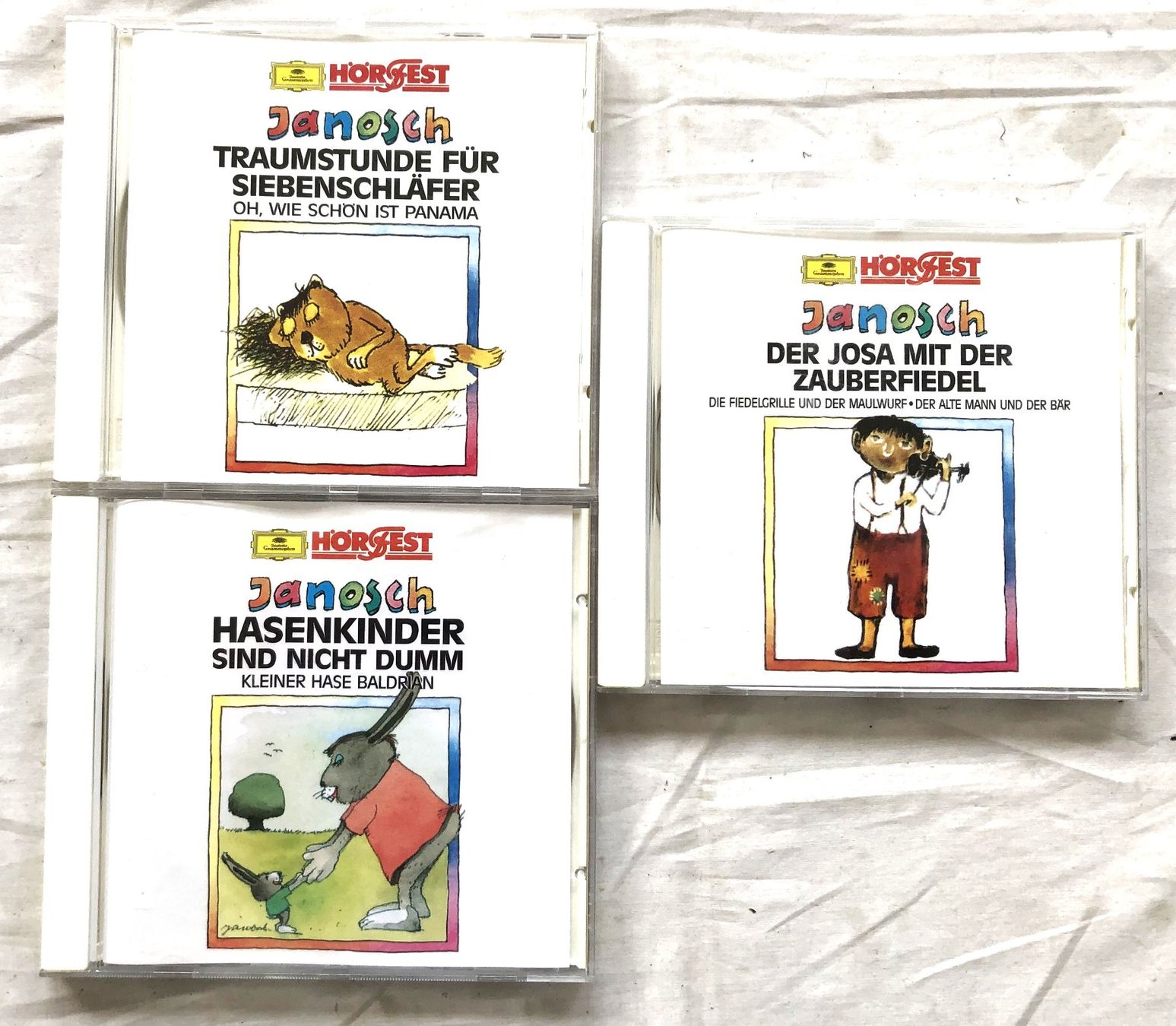 CD: 3x Janosch - Hörspiele - CD's – Usato da Schaffhausen venduto da durruti