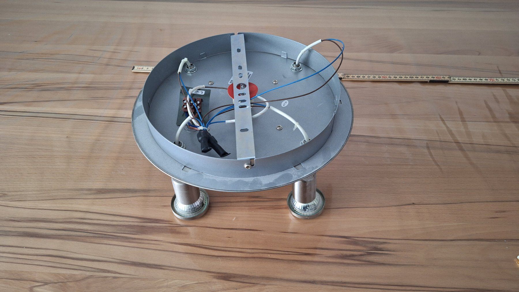 Lampadari & plafoniere: Silberfarbene Deckenlampe mit 5 LED Strahlern, neuwertig – Usato da Zofingen venduto da Zbirchi 5