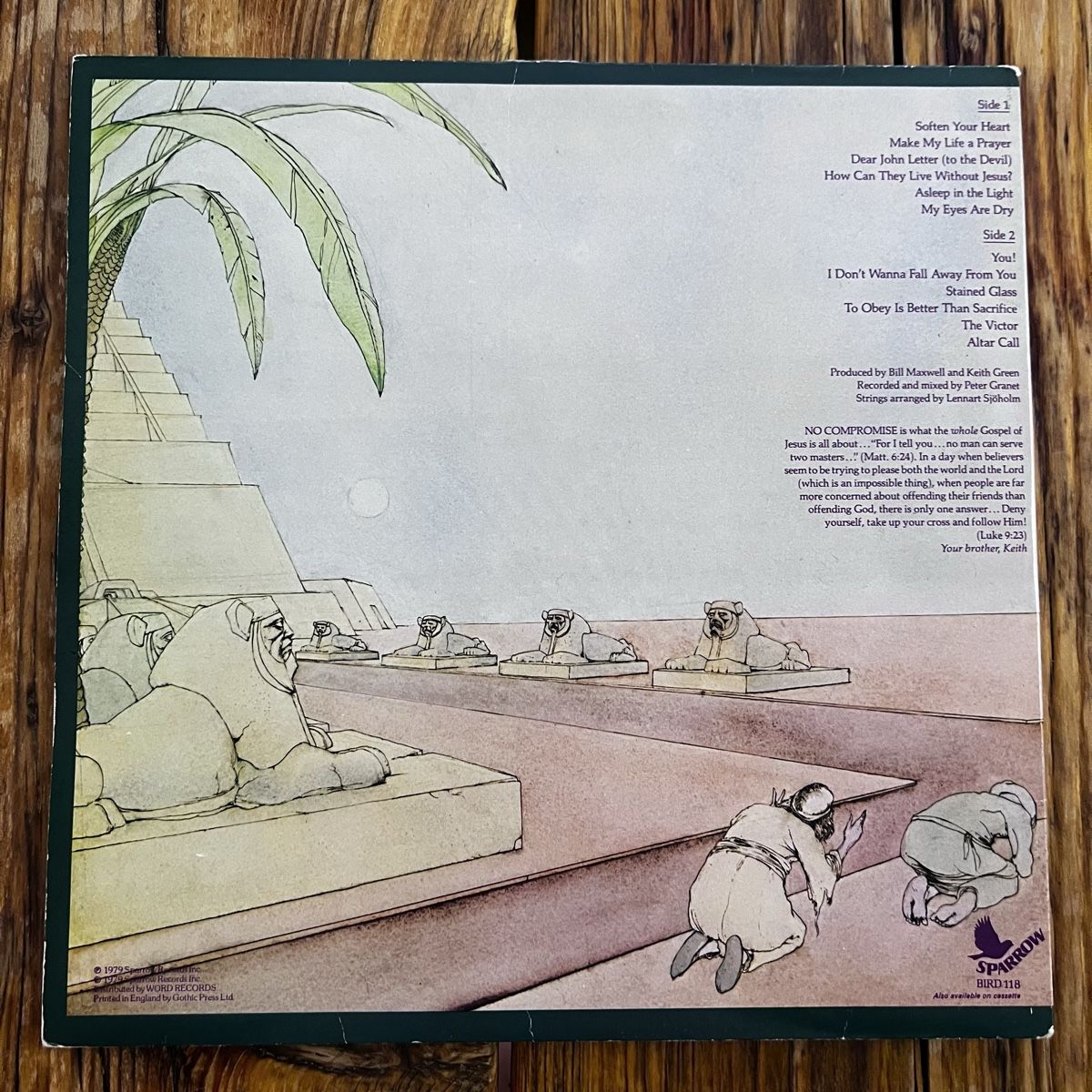 Dischi in vinile: Keith Green No Compromise Vinyl – Usato da Umiken venduto da mar_p7n9 1