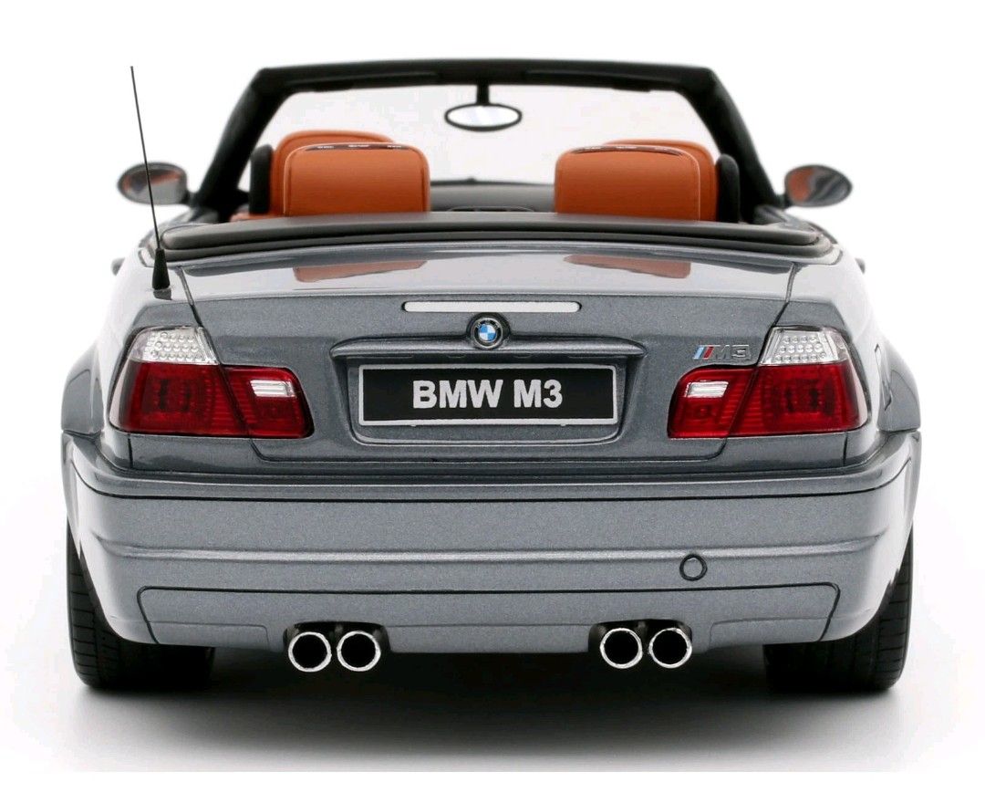 BMW Modellini d'auto: BMW E46 M3 Convertible Silver Grey A08 2004 OTTO-MOBILE – Nuovo e nell'imballaggio originale da La Joux FR venduto da Pepere5 4