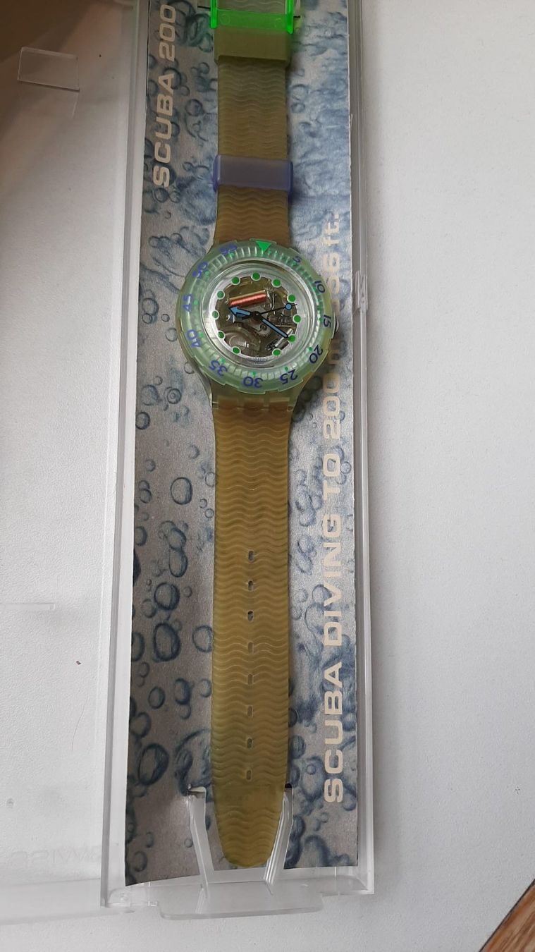Swatch Orologi: Swatch Scuba Diving balair Flug 1993 – Nuovo e nell'imballaggio originale da Malix venduto da ric_nh2y