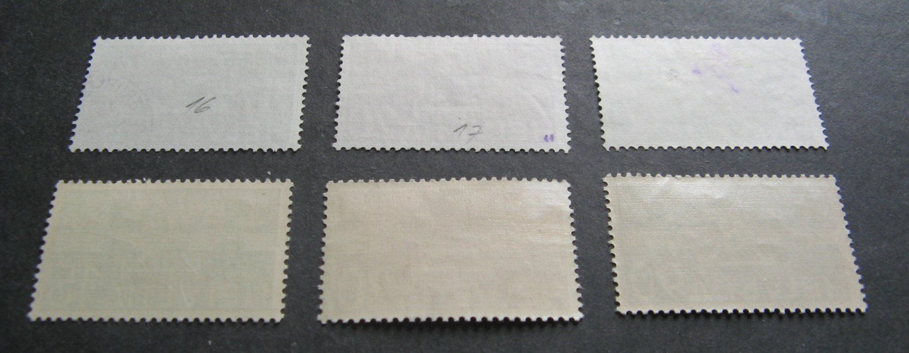 Alle Briefmarken: Flugpost 1932 gestempelt und postfrisch – Gebraucht aus Frauenfeld von Interessent1 2