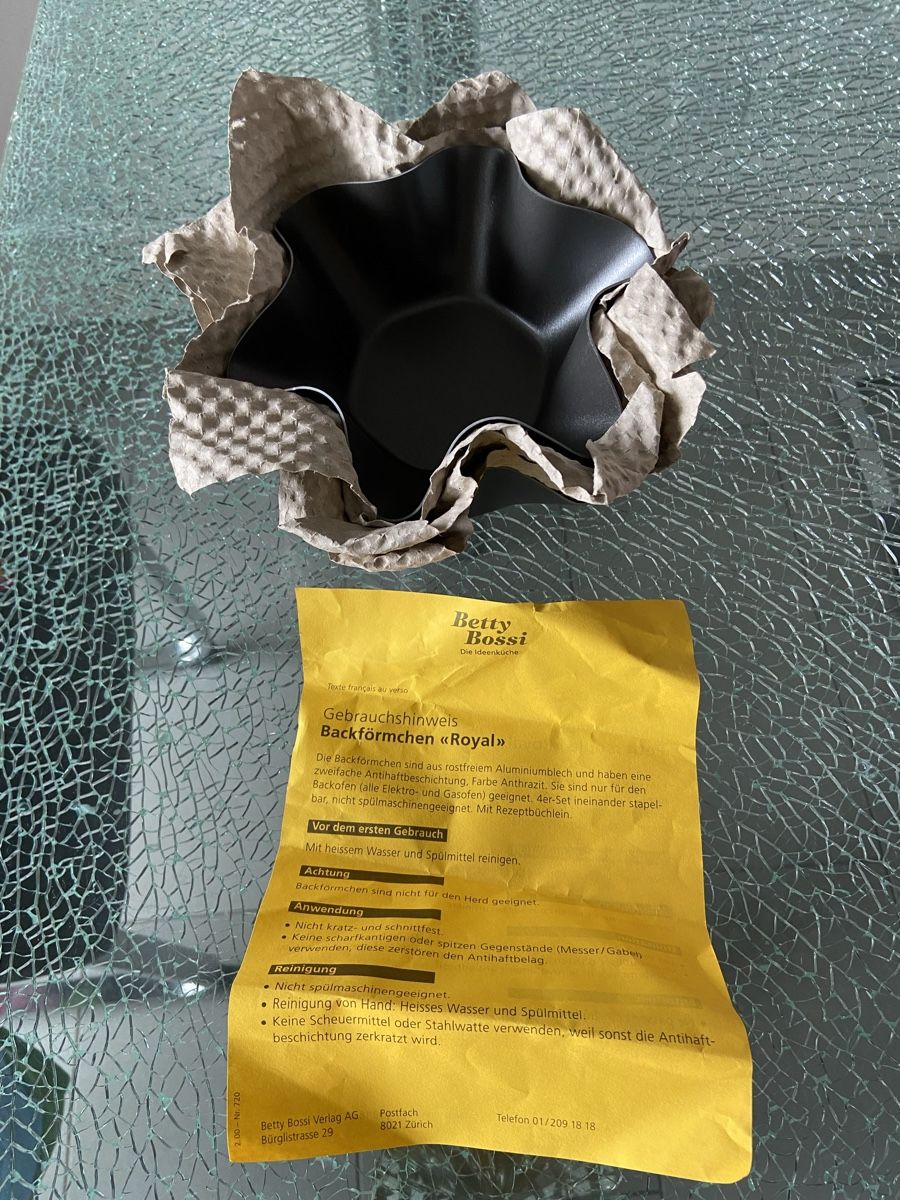 Betty Bossi Teglie da forno: 4 neue Betty Bossi Backförmchen Royal – Nuovo (secondo la descrizione) da Oftringen venduto da andrax 4