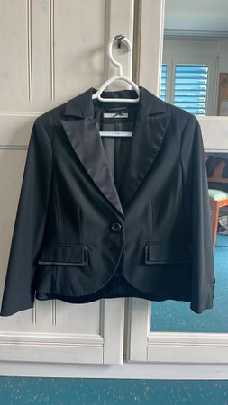 Eleganter Blazer, schwarz, Grösse M, More&More