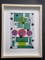 EDGAR BALTENSPERGER ORIGINAL ACRYL MISCHTECHNIK SIGNIERT