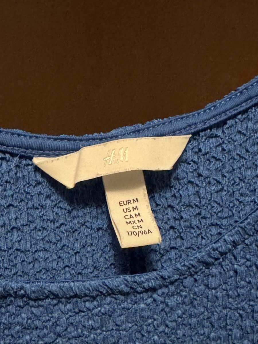 H&M Vestiti: Vestitino blu  – Usato da Rancate venduto da Waly__ 1