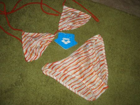 vintage 80iger years arena Bikini "Belbay"Made in France F38