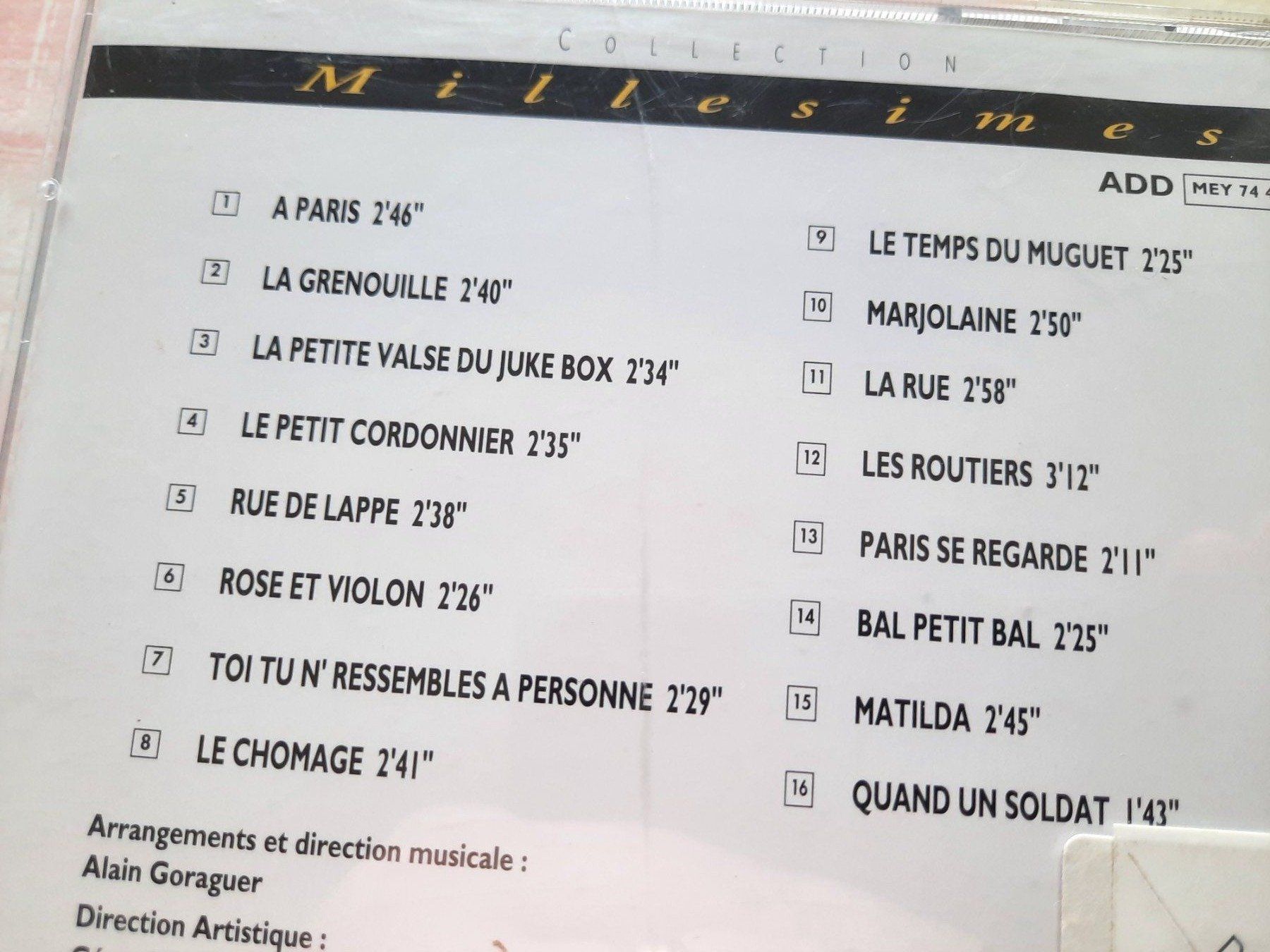 CDs: CD Francis Lemarque - A Paris – Gebraucht aus Pully von bro_n52j 2